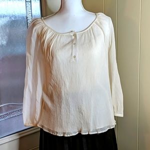 👗 JCREW Cream Blouse